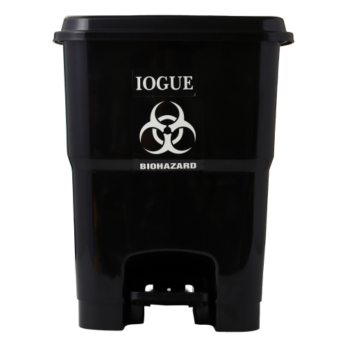 Black 32 Litre Dustbin